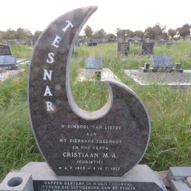 TESNAR Christiaan M.A. 1953-1977