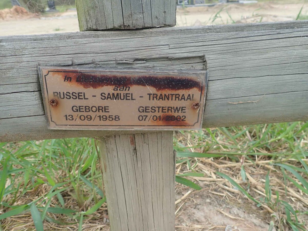 TRANTRAAL Russel Samuel 1958-2002