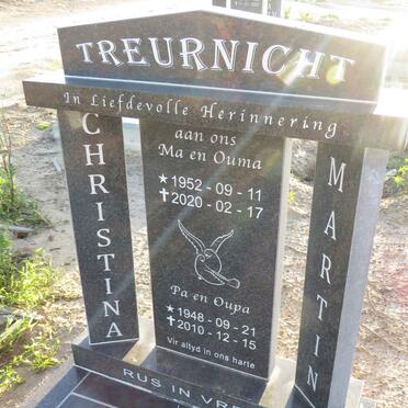 TREURNICHT Martin 1948-2010 & Christina 1952-2020