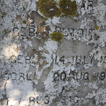 TESNAAR Johanna Francis nee DU TOIT 1858-1953