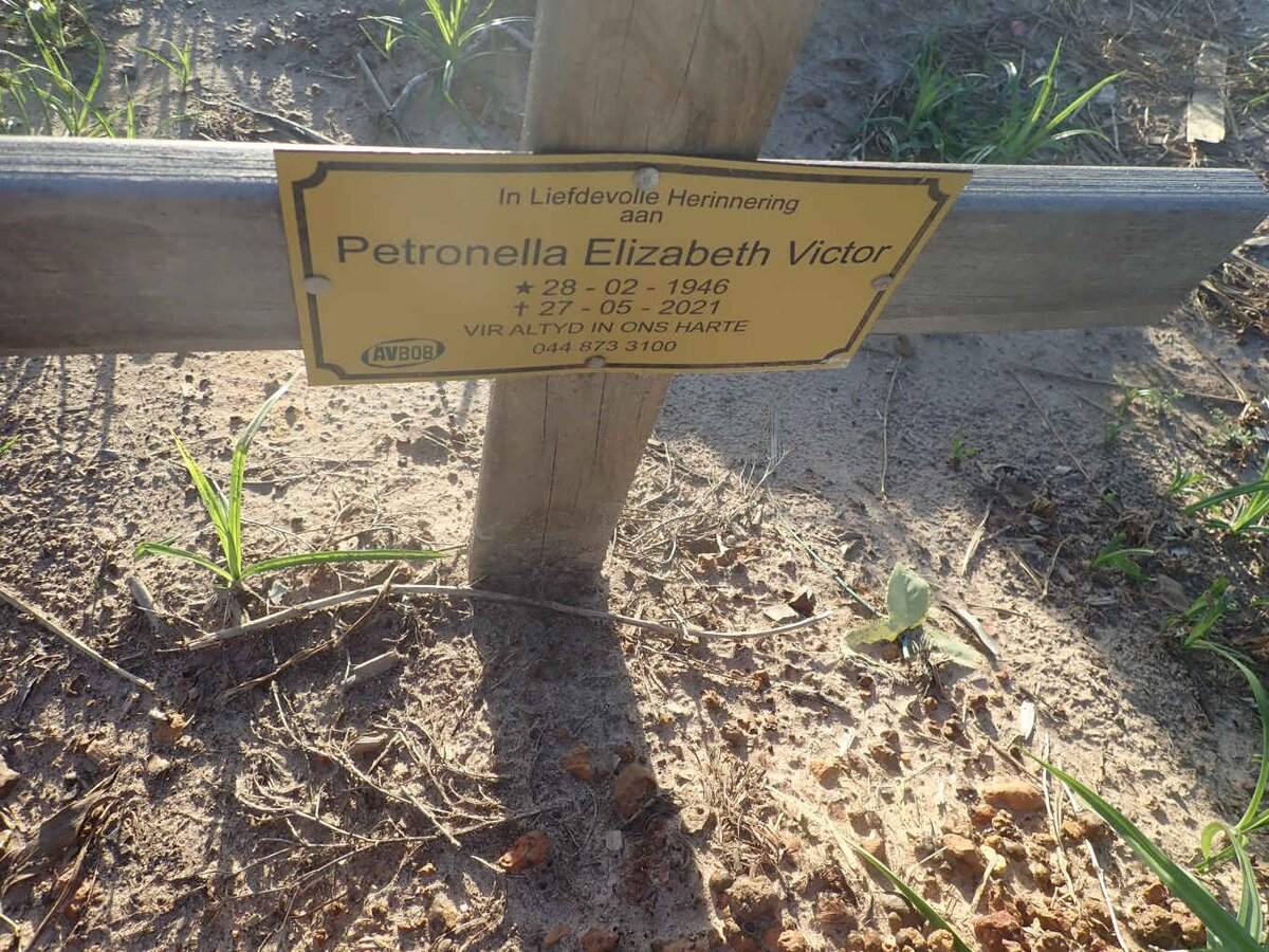 VICTOR Petronella Elizabeth 1946-2021