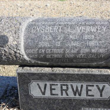 VERWEY Gysbert L. 1889-1960