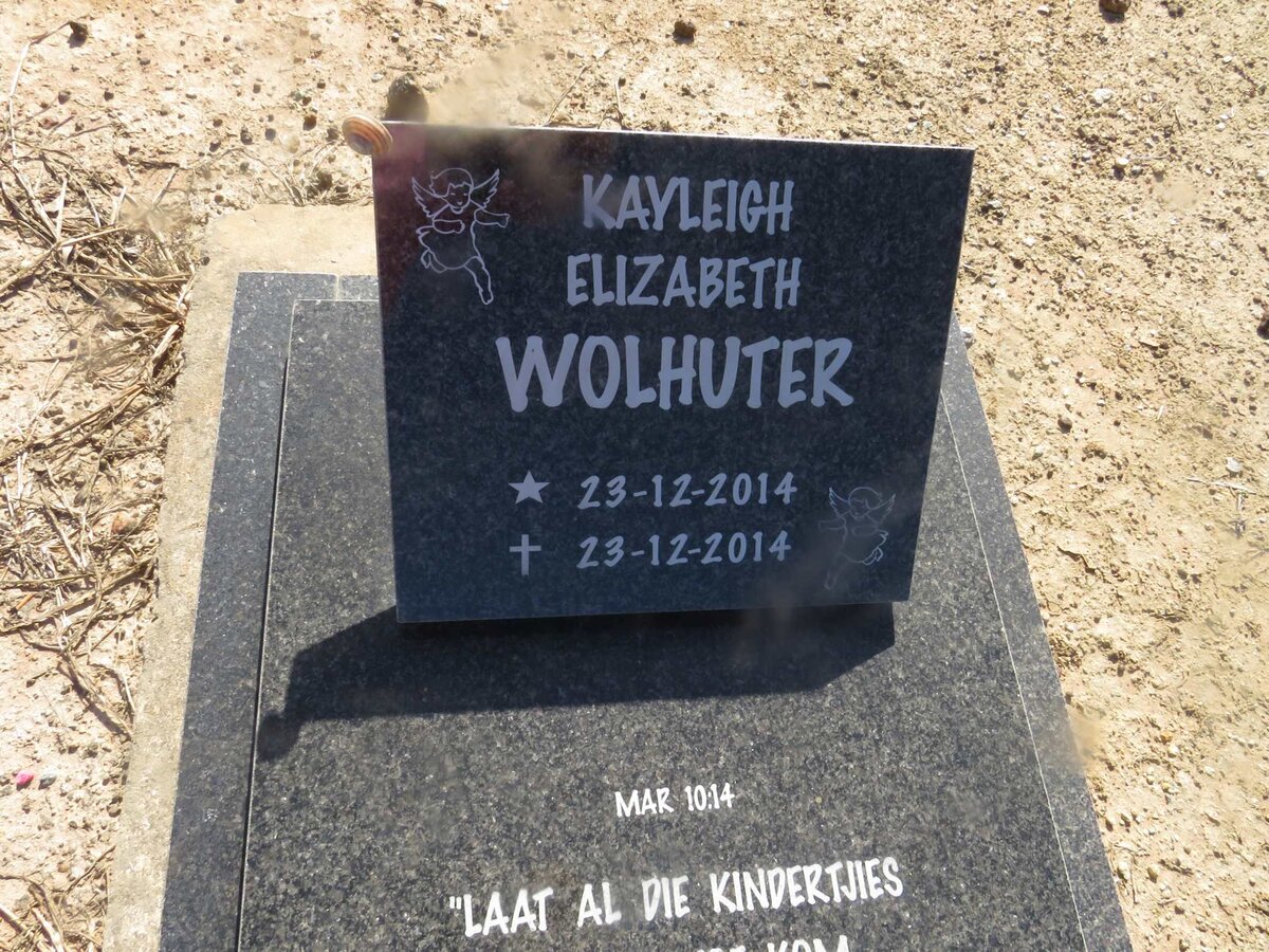 WOLHUTER Kayleigh Elizabeth 2014-2014