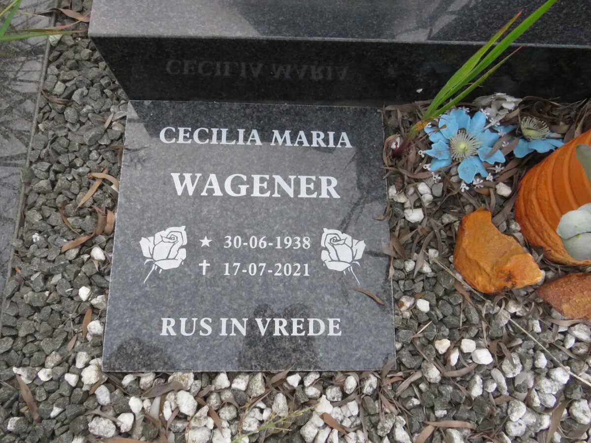 WAGENER Cecilia Maria 1938-2021