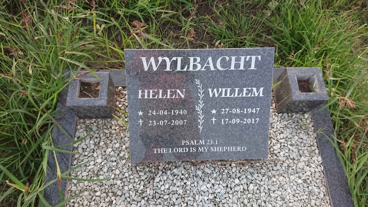 WYLBACHT Willem 1947-2017 & Helen 1940-2007