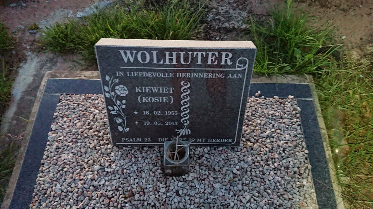WOLHUTER Kiewiet 1955-2013