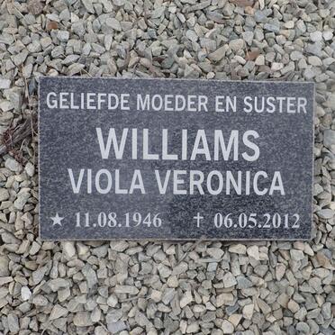 WILLIAMS Viola Veronica 1946-2012