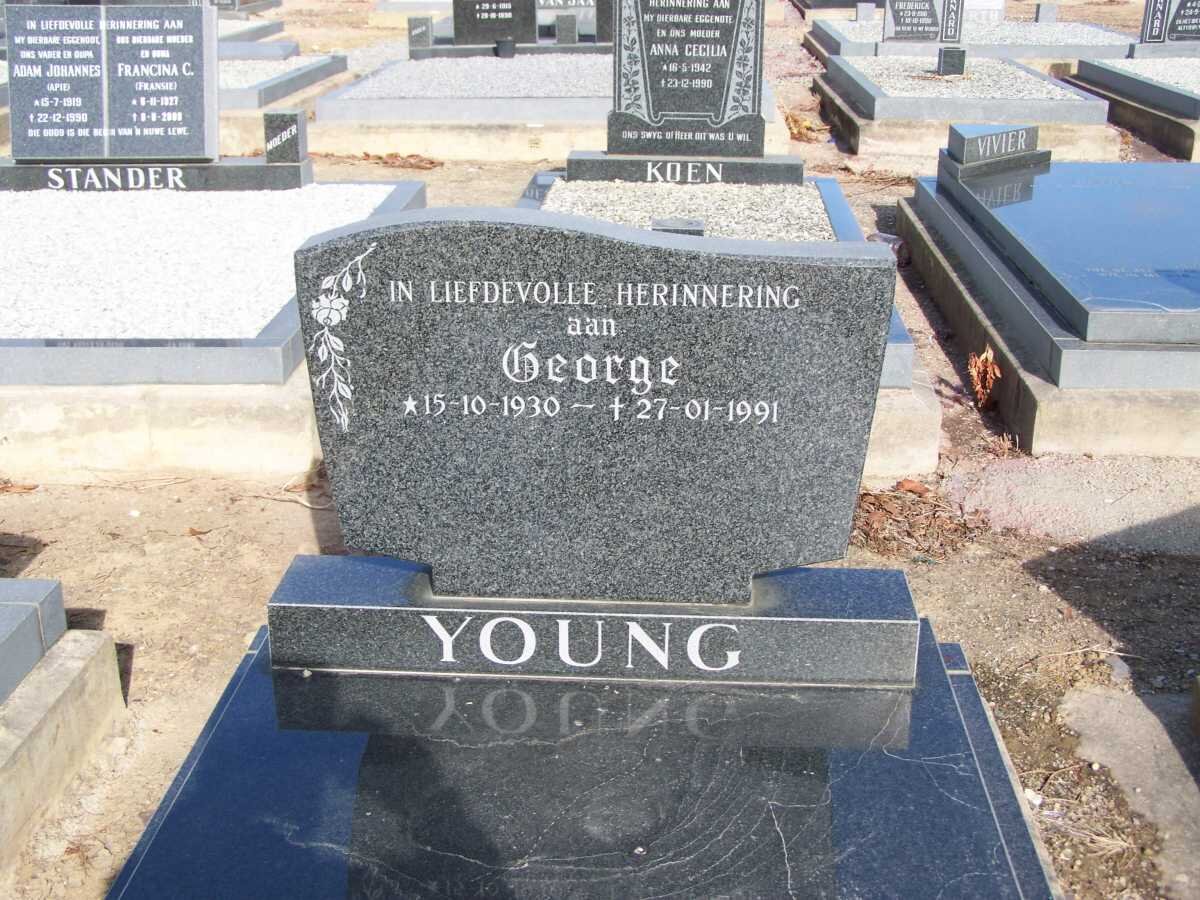 YOUNG George 1930-1991