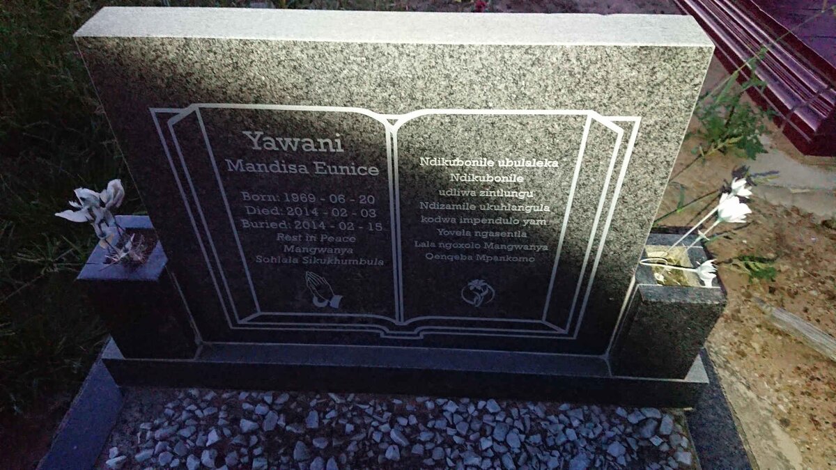 YAWANI Mandisa Eunice 1969-2014