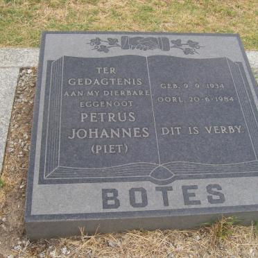 BOTES Petrus Johannes 1934-1984