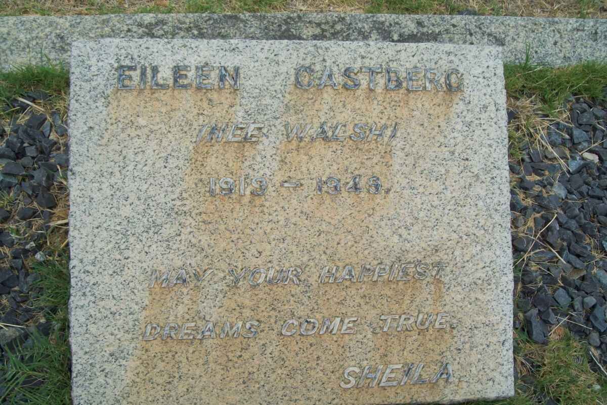 CASTBERG Eileen nee WALSH 1919-1945