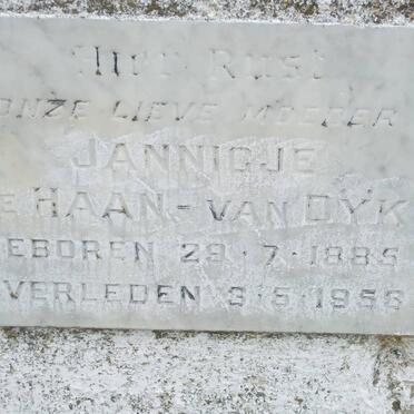 DYK Jannigje, Haan-van -1953