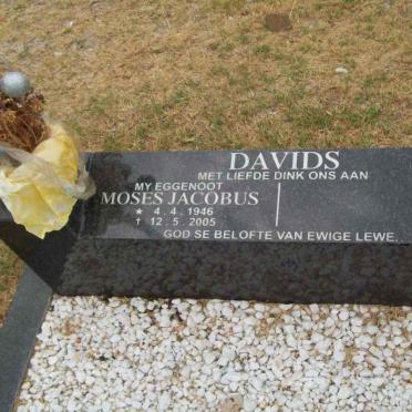 DAVIDS Moses Jacobus 1946-2005