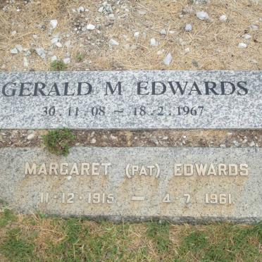 EDWARDS Gerald M. 1908-1967 &amp; Margaret 1915-1961