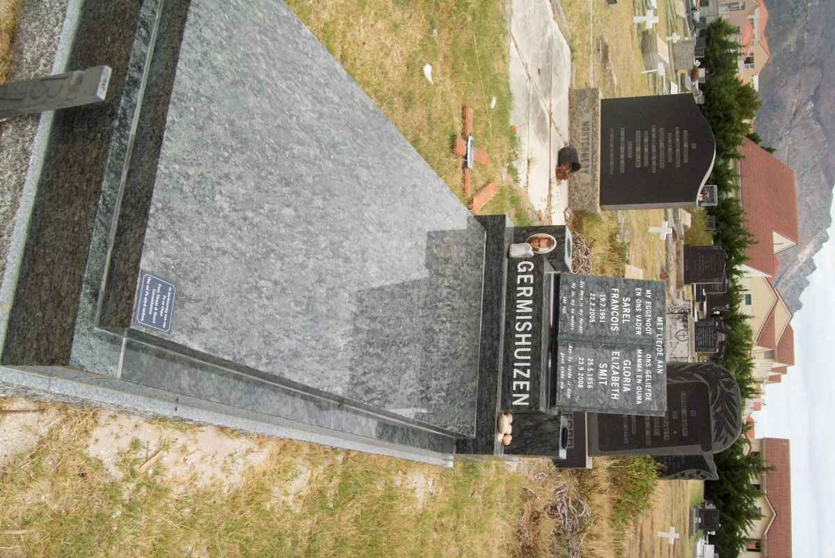 GERMISHUIZEN Sarel Francois 1951-2005 &amp; Gloria Elizabeth SMIT 1956-2008