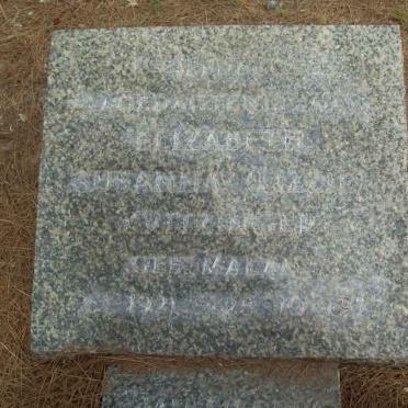 KRITZINGER Elizabeth Susanna nee MALAN 1921-1977