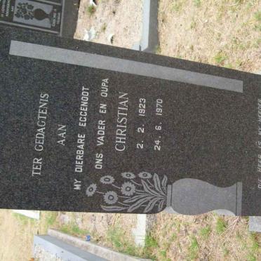 MILLER Christian 1923-1970