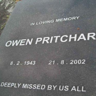PRITCHARD Owen 1943-2002