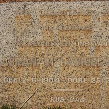 ROUX Abraham Gabriel 1904-1961