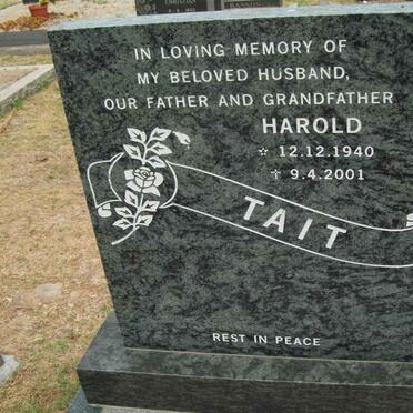 TAIT Harold 1940-2001