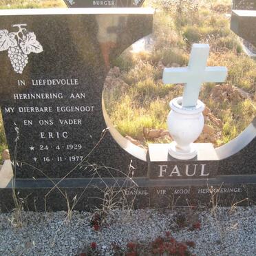 FAUL Eric 1929-1977