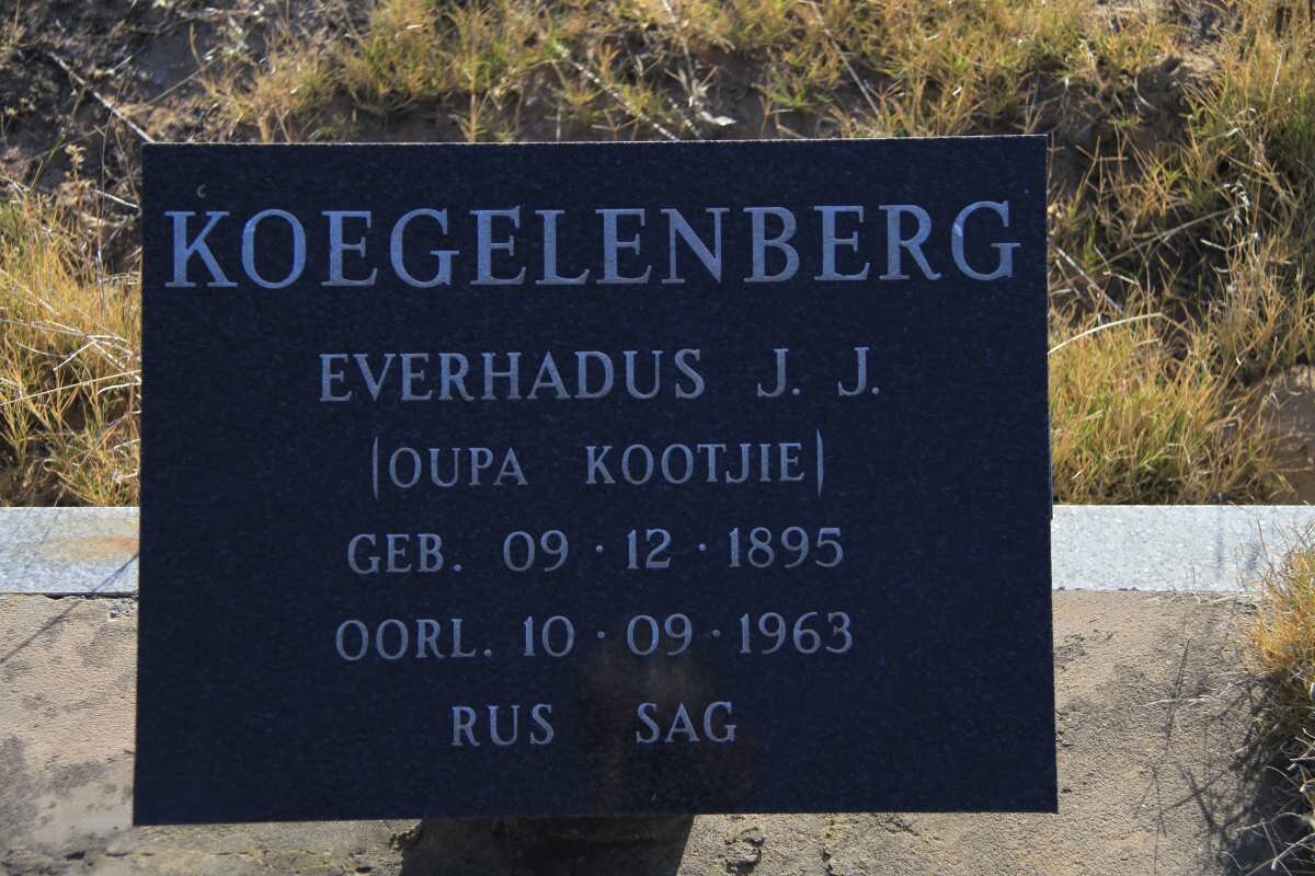 KOEGELENBERG Everhadus J.J. 1895-1963