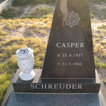 SCHREUDER Casper 1957-1996