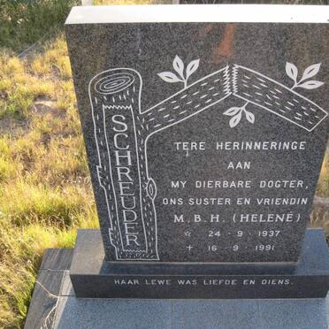 SCHREUDER M.B.H. 1937-1991