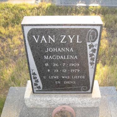 ZYL Johanna Magdalena, van 1909-1979