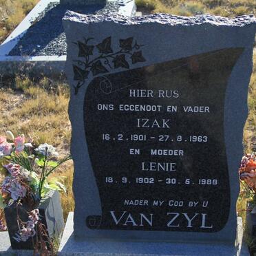 ZYL Izak, van 1901-1963 &amp; Lenie 1902-1988