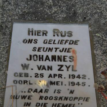 ZYL Johannes W., van 1942-1945