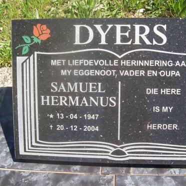 DYERS Samuel Hermanus 1947-2004