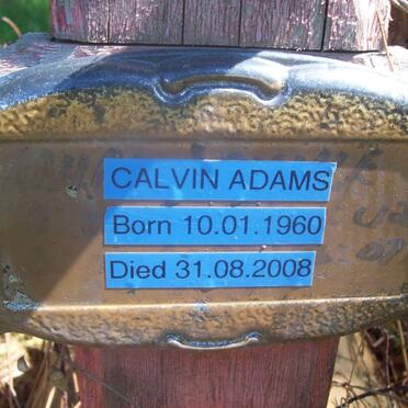 ADAMS Calvin 1960-2008