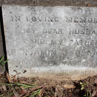 BLAAUW Benjamin J. 1885-1955