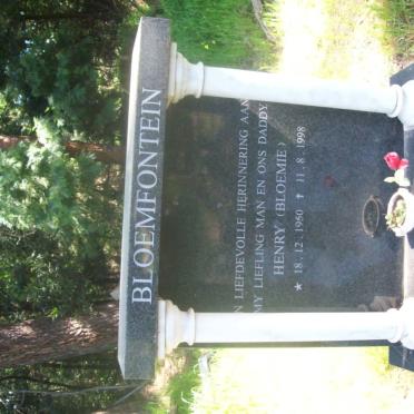 BLOEMFONTEIN Henry 1950-1998
