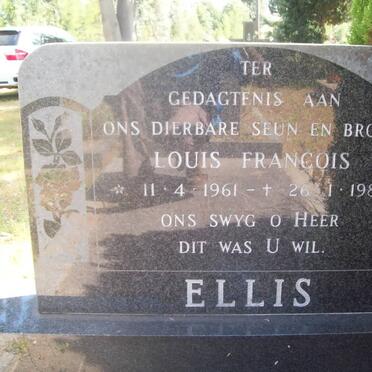 ELLIS Louis Francois 1961-1985
