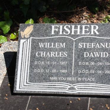 FISHER William Charles 1957-1969 :: FISHER Stefanus Dawid 1943-2008
