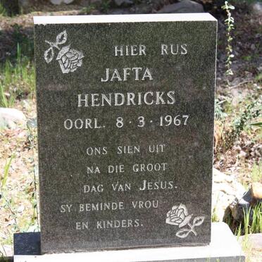 HENDRICKS Jafta -1967