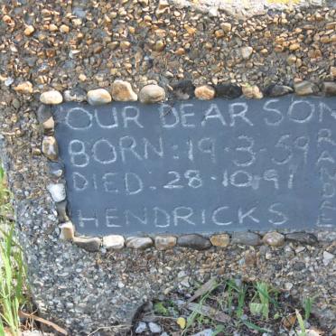 HENDRICKS Randall 1959-1991