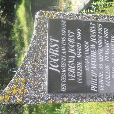 JOORST Philip Mathew 1905-1978 :: JOORST Verona -1949