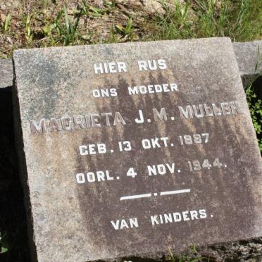 MULLER Magrieta J.M. 1887-1944