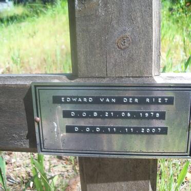 RIET Edward, van der 1978-2007