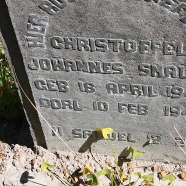 SMAL Christoffel Johannes 1943-1944