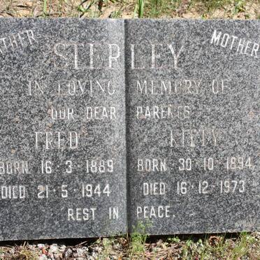 STERLEY Fred 1889-1944 &amp; Kitty 1894-1973
