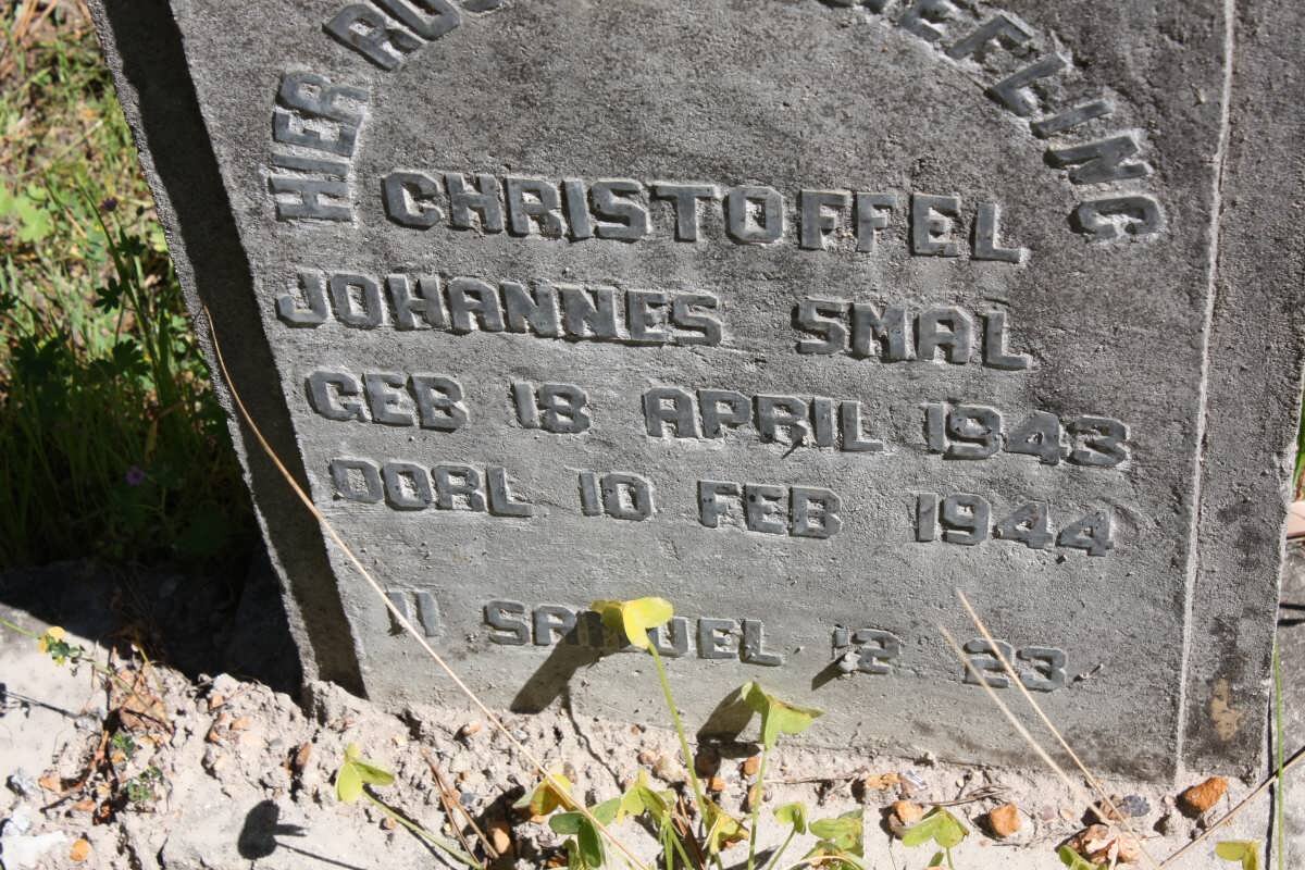 SMAL Christoffel Johannes 1943-1944