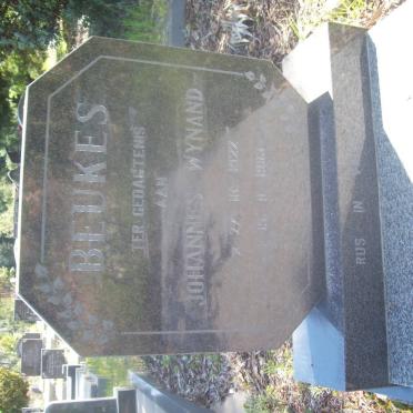 BEUKES Johannes Wynand 1922-1993