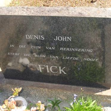 FICK Denis John