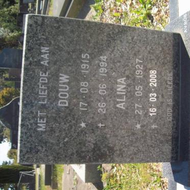 FRANKEN Douw 1914-1994 &amp; Alina 1927-2008