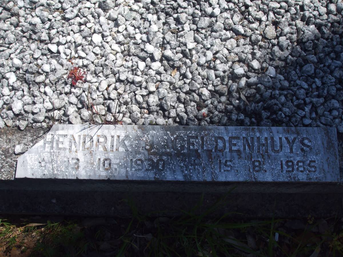 GELDENHUYS Hendrik J. 1930-1985