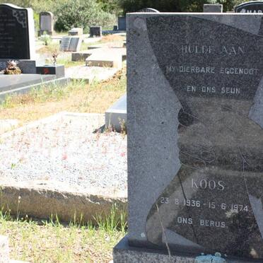 GROENEWALD Koos 1936-1974